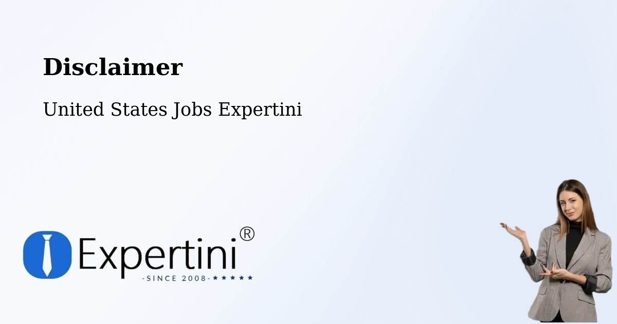 Disclaimer – Goleta - United States Jobs Expertini